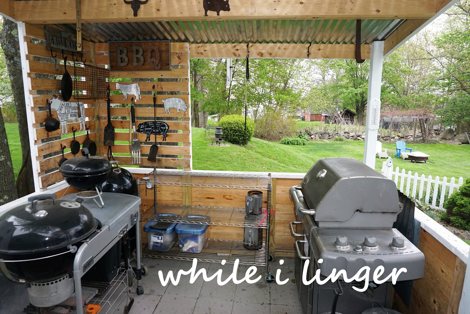 While I Linger BBQ Shack