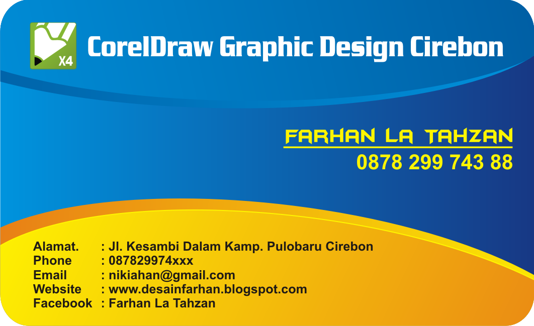 download desain kartu nama coreldraw x7