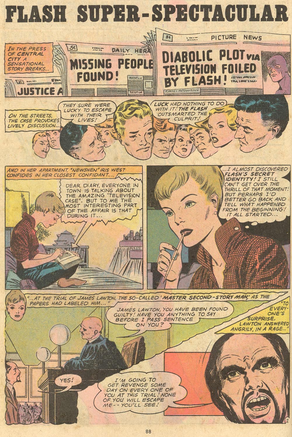 Read online The Flash (1959) comic -  Issue #232 - 88