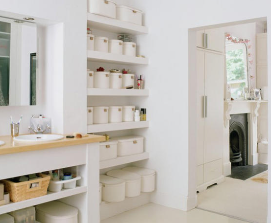 Modern Furniture 2014 Small Bathrooms  Storage  Solutions Ideas 