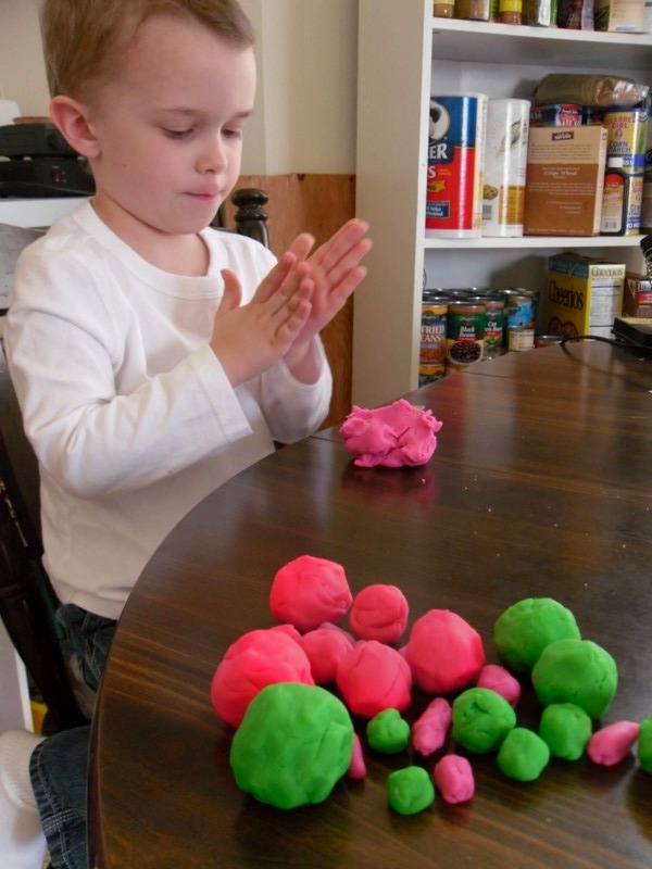 Pie...for Breakfast? PlayDoh Balls