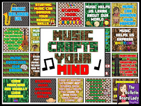  Music Crafts Your Mind by The Bulletin Board Lady Tracy King