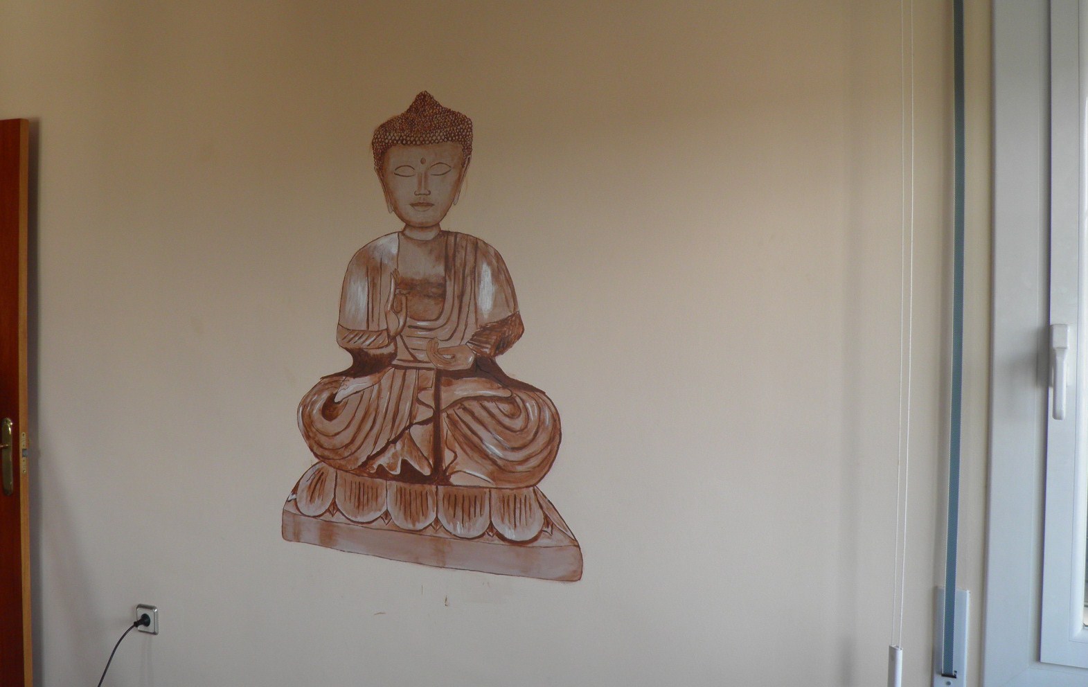 creartideas-Mª José Gil: Un buda para Alba, en dormitorio principal