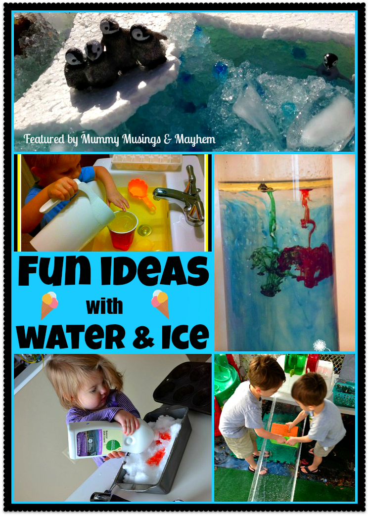 Weekly Kid's Co-Op - Fun with Water & Ice - The Empowered Educator