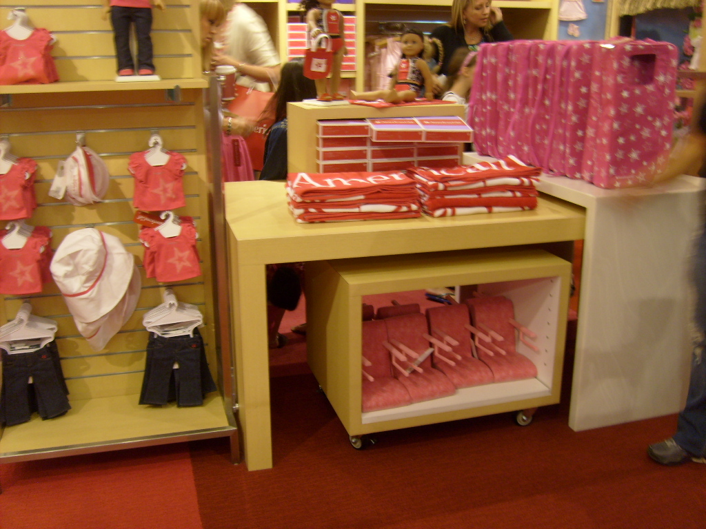 Horsing Around At Home American Girl Doll store at North Point.