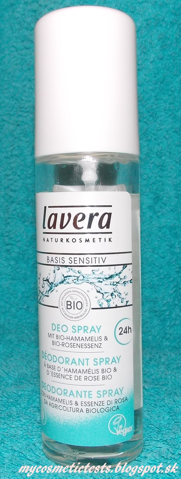 Lavera Basis Sensitive Bio Deo Spray My Cosmetic Tests
