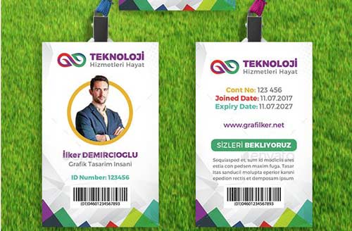 sky desain: Contoh Desain ID Card Keren Ini Akan Menginspirasi Anda