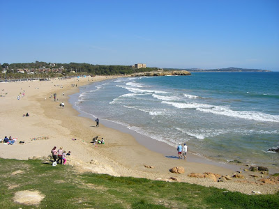 Arrabassada beach in Tarragona