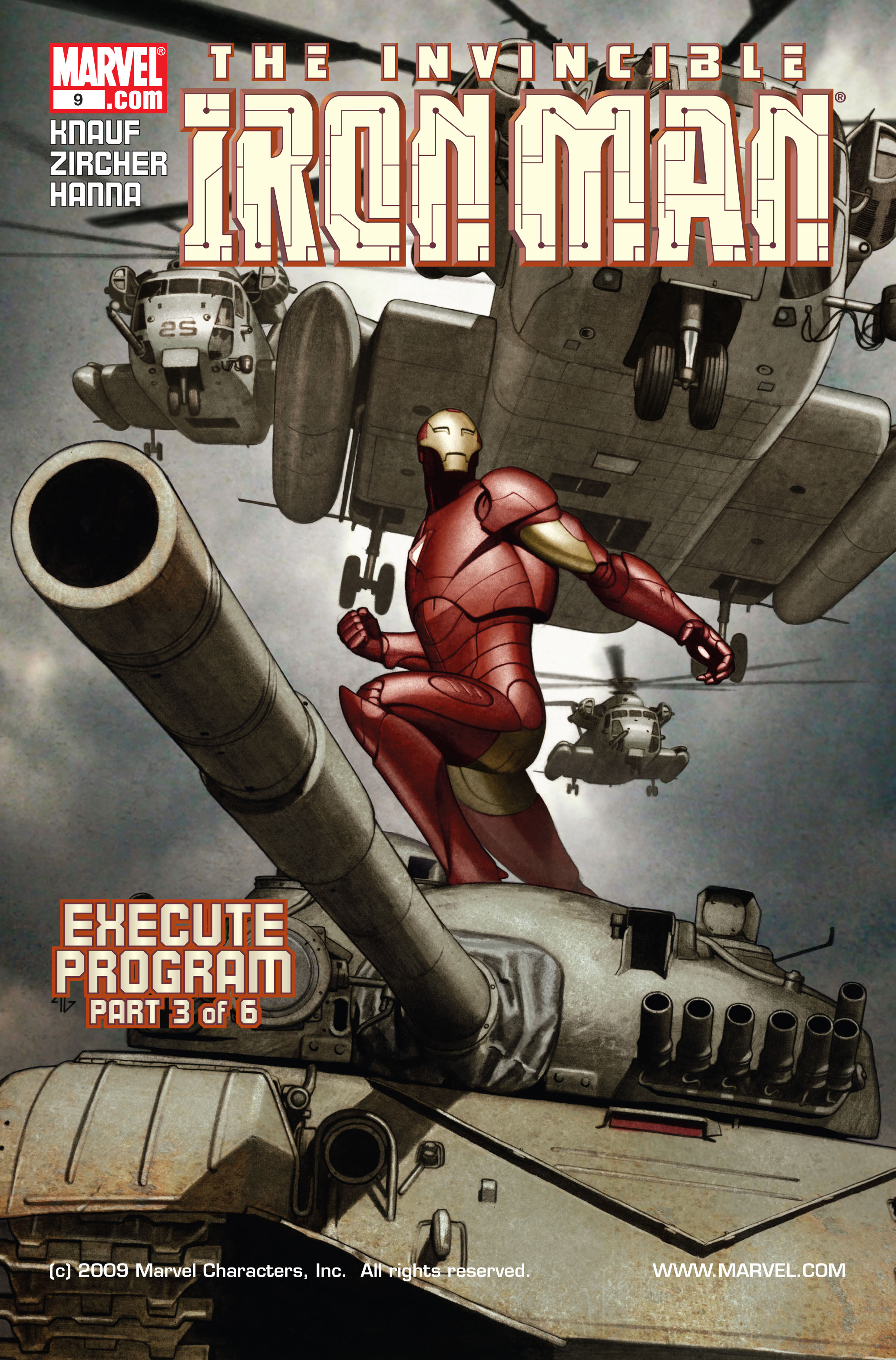 Read online Iron Man (2005) comic -  Issue #9 - 1