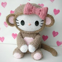 PATRON HELLO KITTY MONO AMIGURUMI 27240