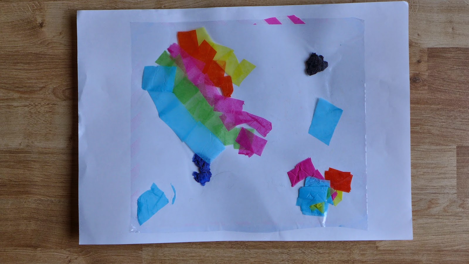 Let them be small Sticky Paper Art