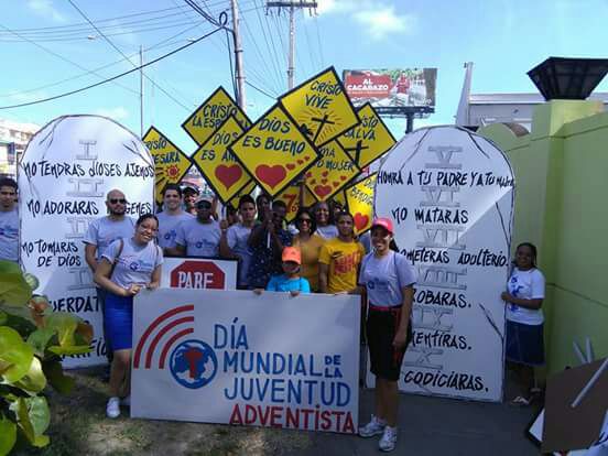 Iglesia Adventista realiza marcha para celebrar el Día Mundial de los  Jóvenes Adventistas y contra la violencia intrafamiliar