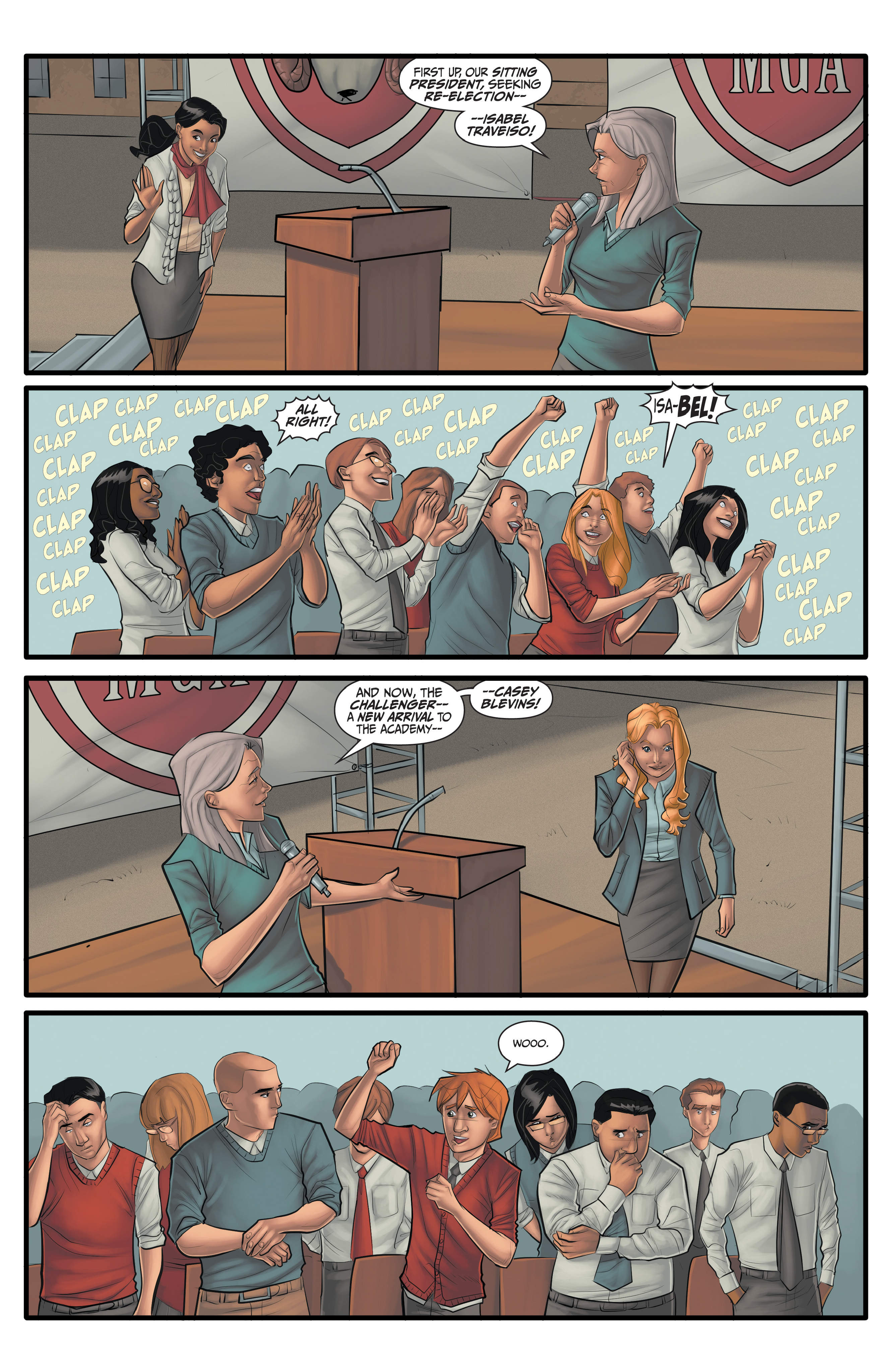 Read online Morning Glories comic -  Issue #48 - 12