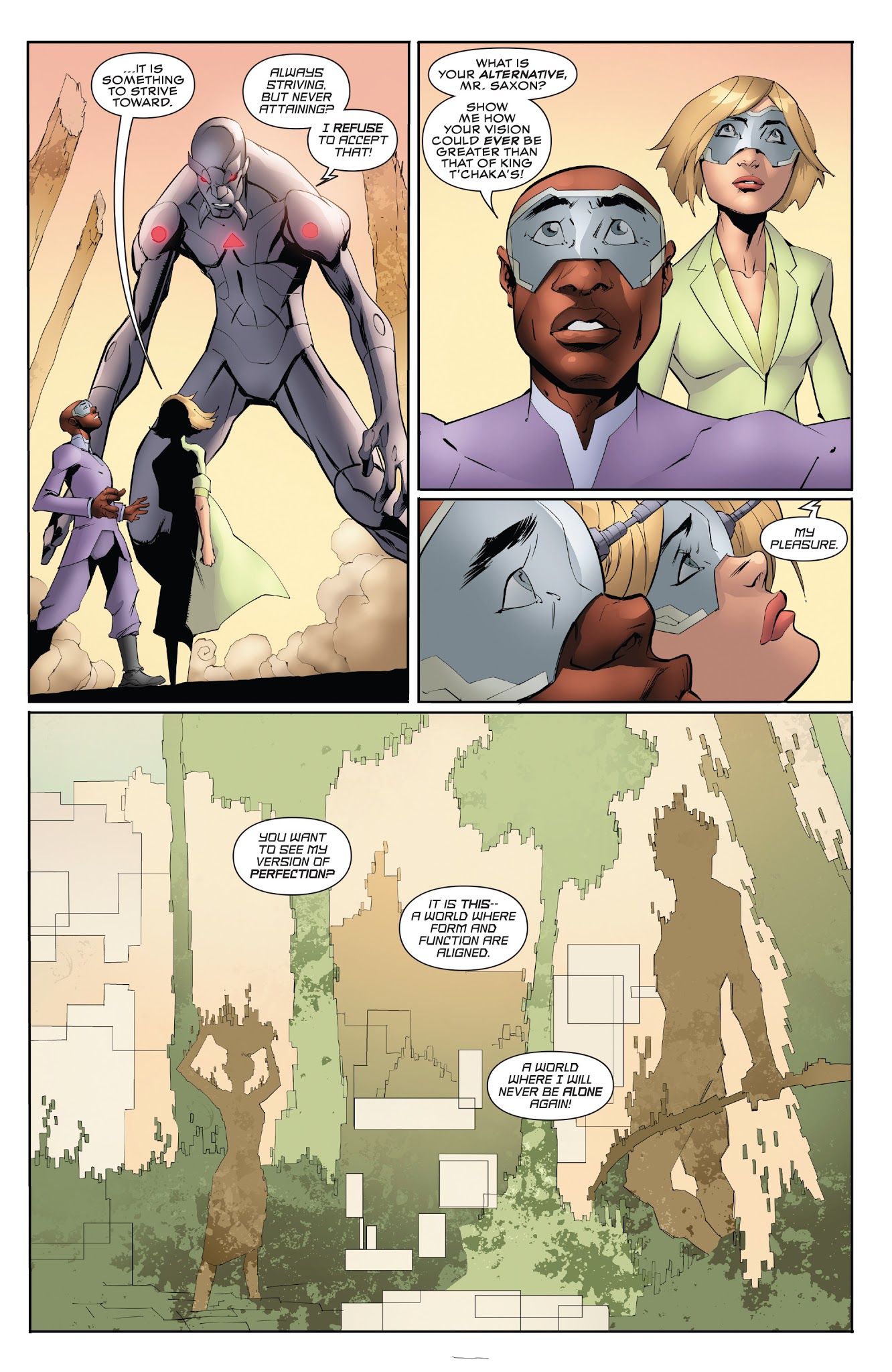 Read online Black Panther: Soul of a Machine comic -  Issue #4 - 11