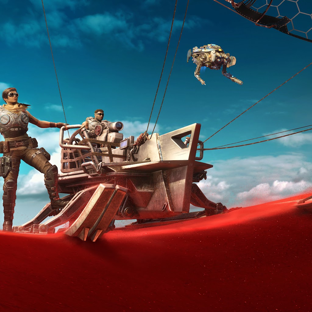 Gears 5, Kait Diaz, Delmont Walker, 4K, 18 Wallpaper PC Desktop