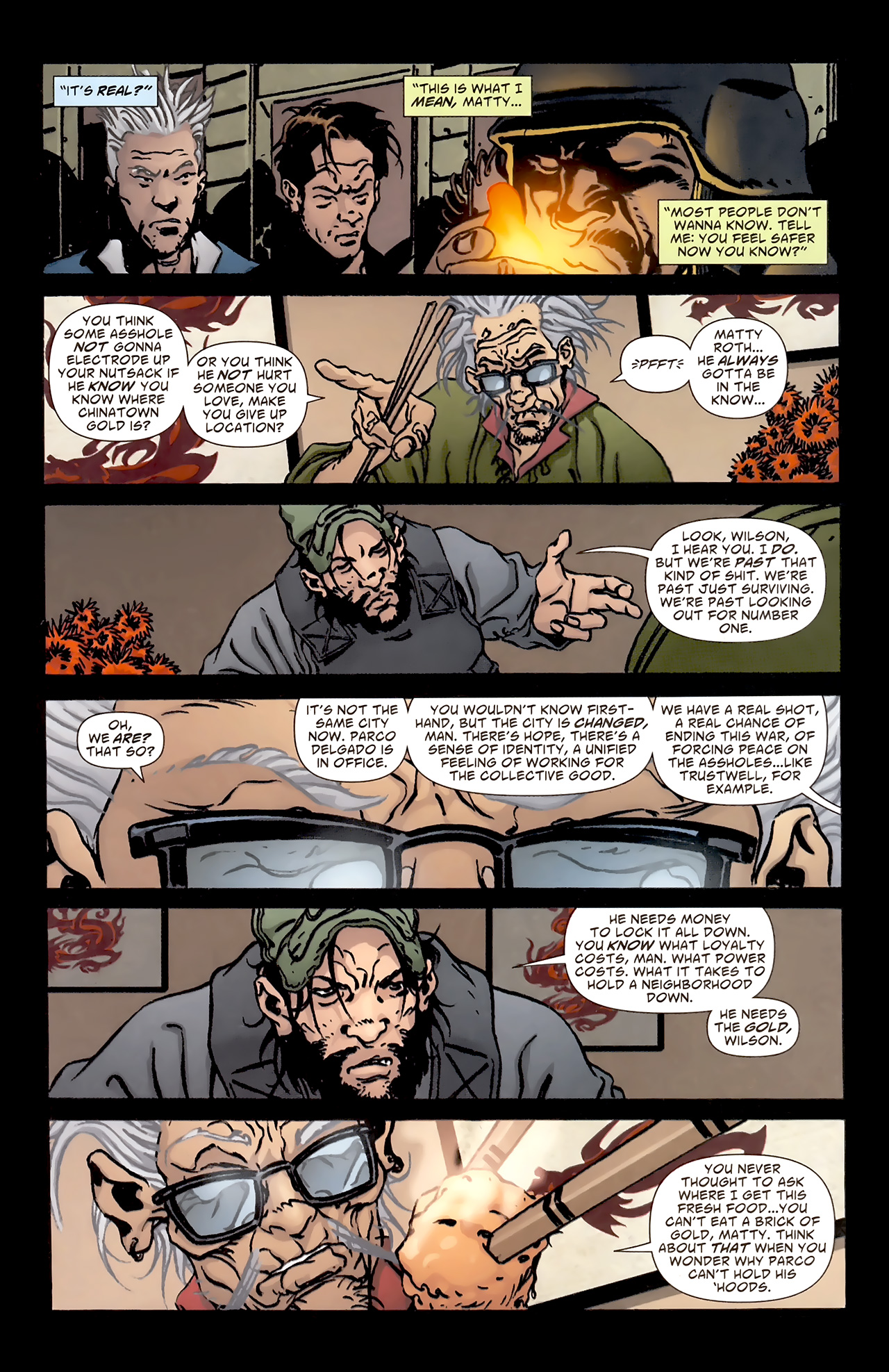 Read online DMZ (2006) comic -  Issue #38 - 9