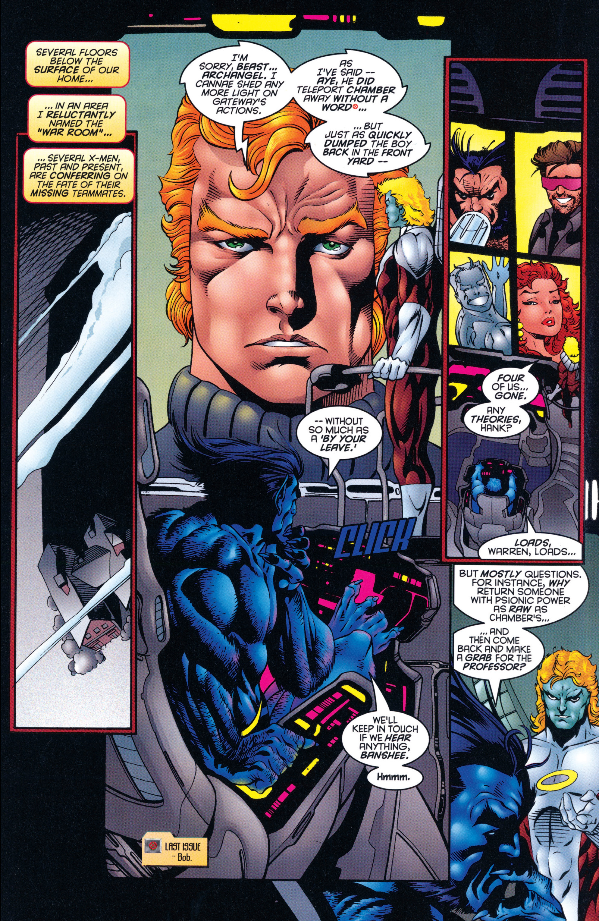 Read online X-Men: The Road to Onslaught comic -  Issue # TPB 3 - 279