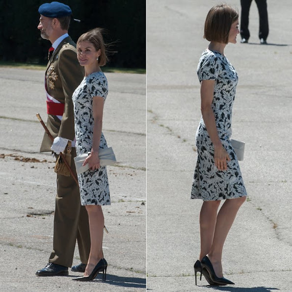 Spanish Royals attends the new Royal Guards Flag Ceremony