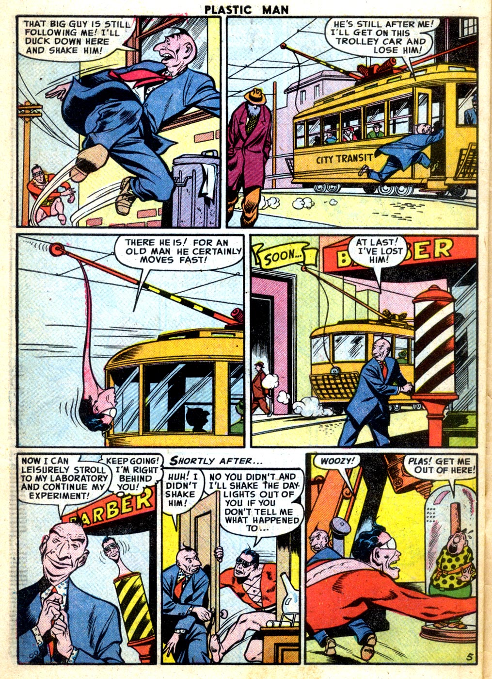 Read online Plastic Man (1943) comic -  Issue #54 - 30