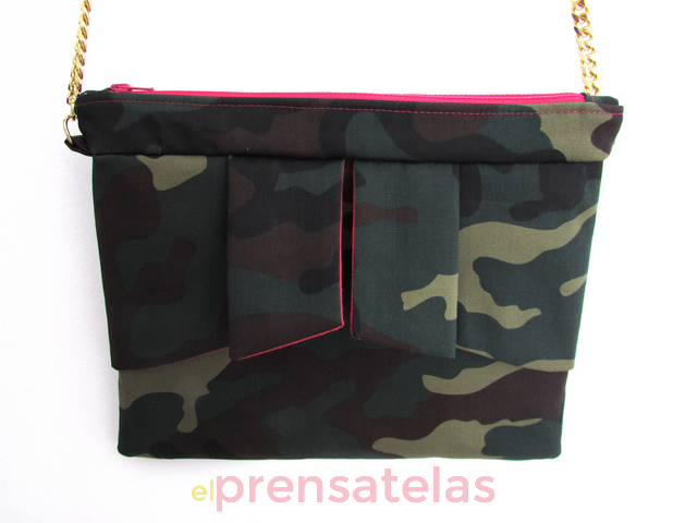 Patrón bolso peplum