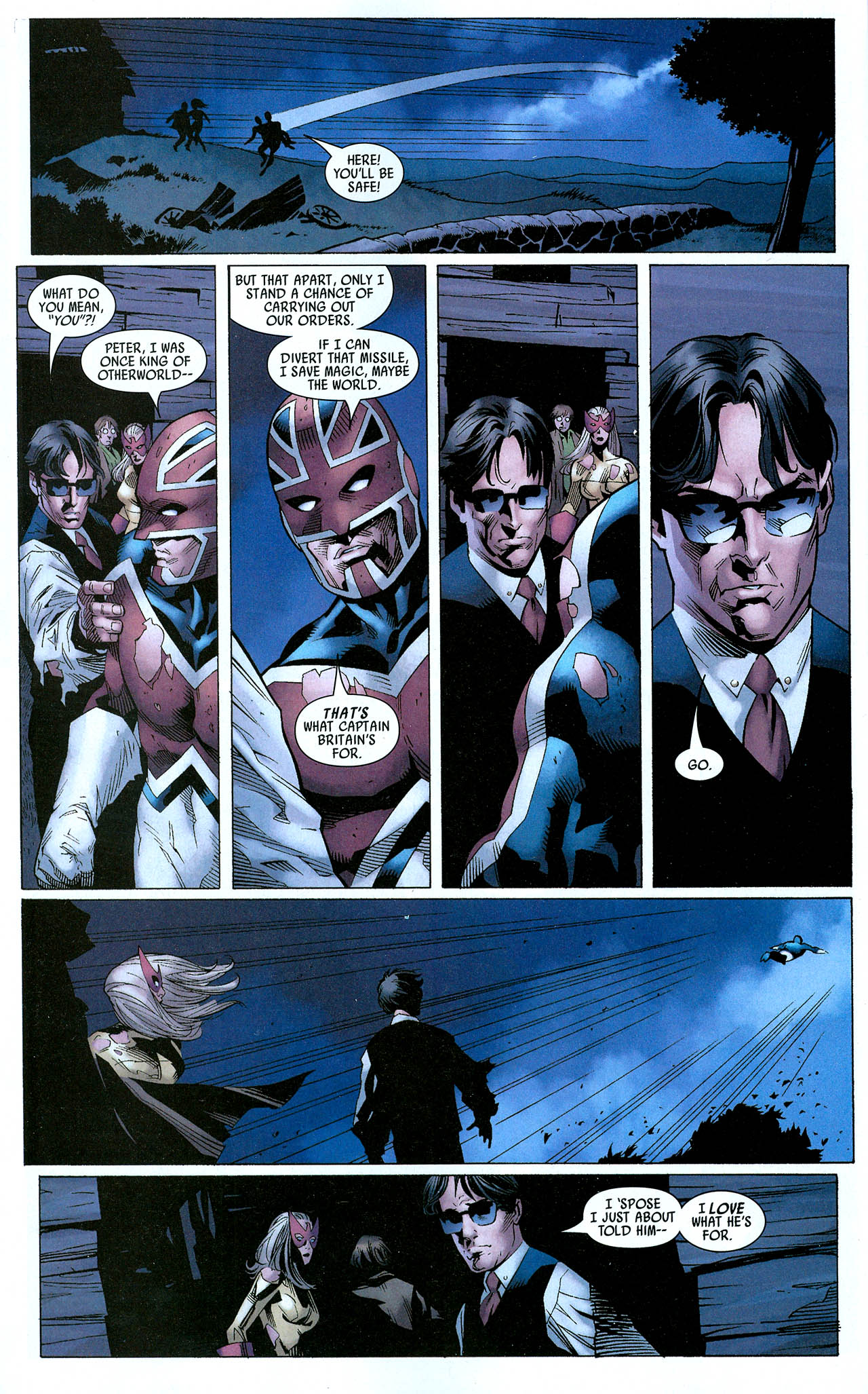 Read online Captain Britain and MI13 comic -  Issue #1 - 24