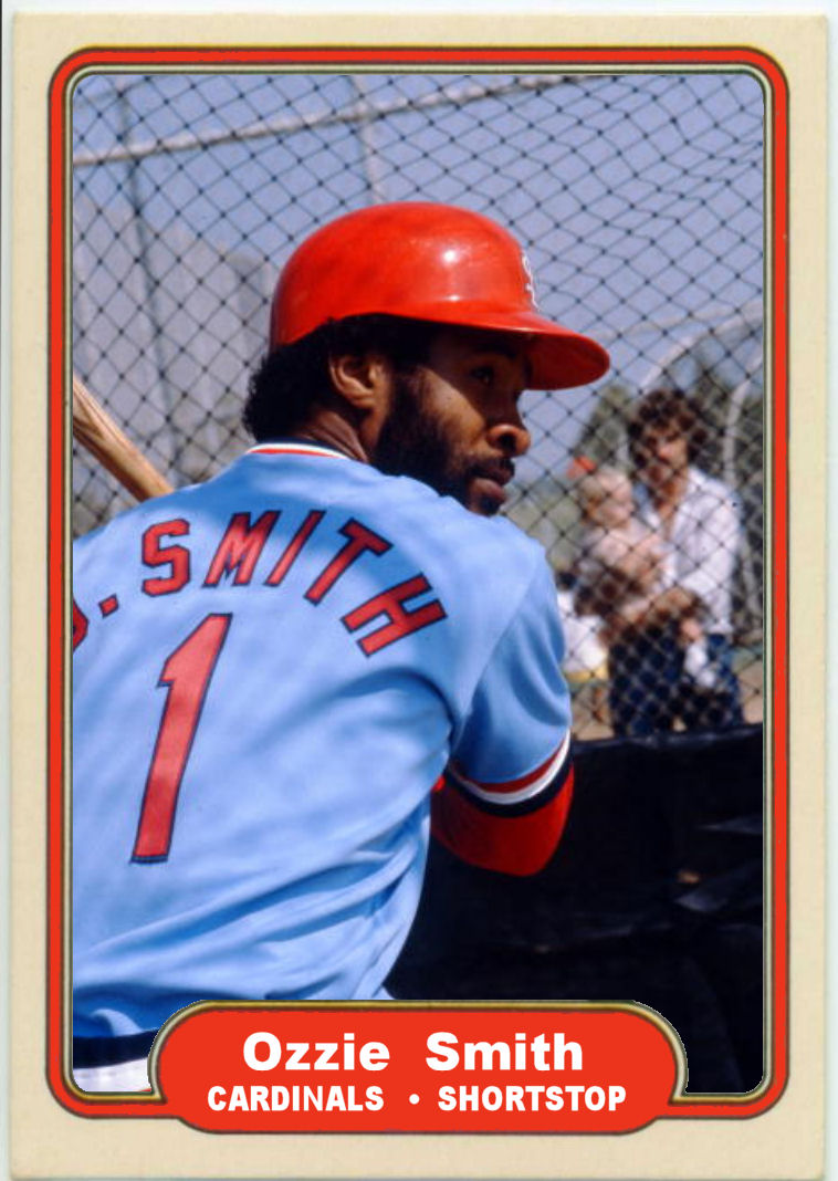 Cards That Never Were 1982 Fleer Ozzie Smith