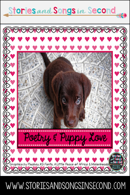 Puppies and poetry are a perfect combination for Valentine's Day! Share the love while building the reading fluency, writing, and rhyming skills of your primary grade students!