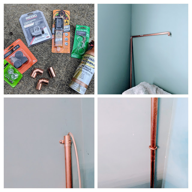DIY copper pendant lights with supplies and how-to steps