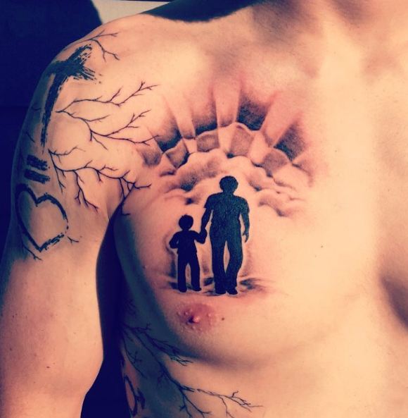150 Cool Father Son Tattoos Ideas 2020 Symbols Quotes Baby
