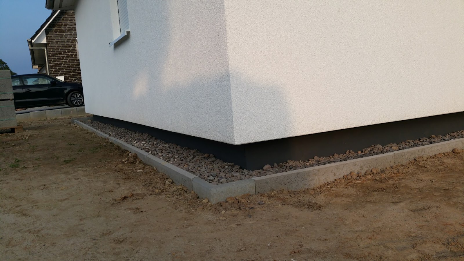 Neubau mit ScanHaus - SH100B Var. A: Sockelfarbe