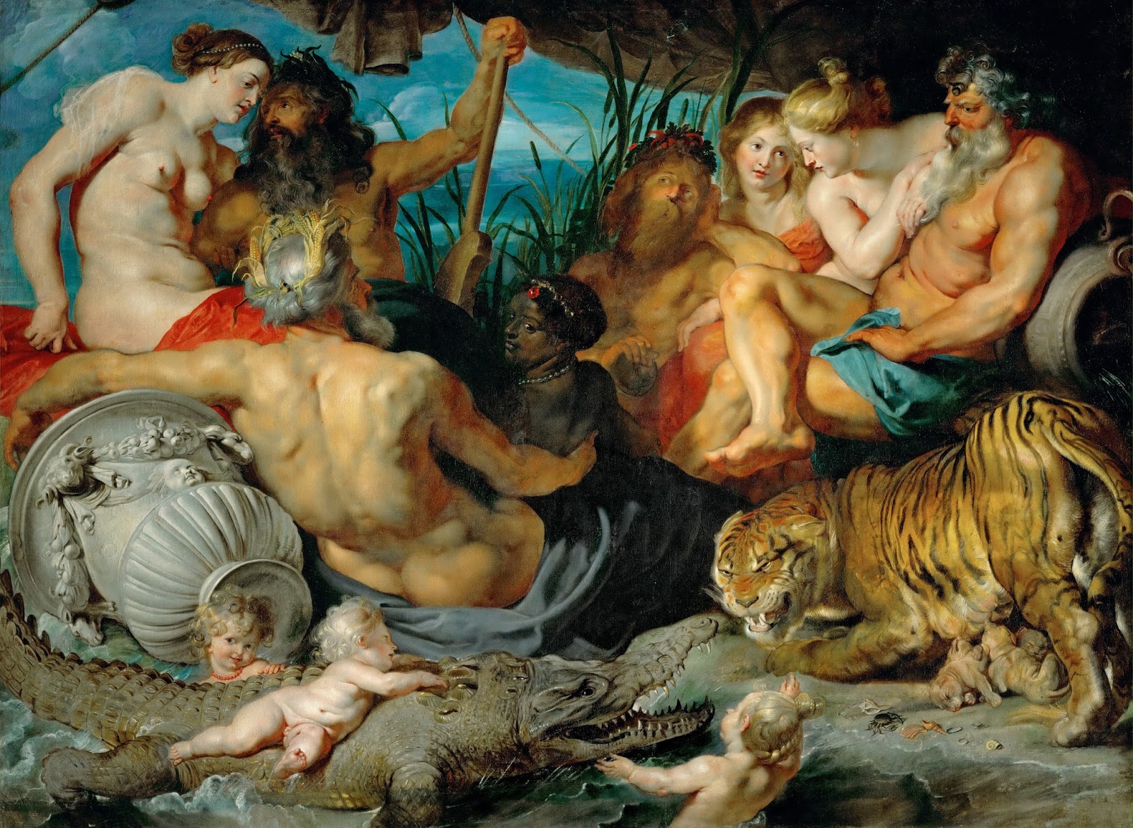 Venus and Adonis by Peter Paul Rubens