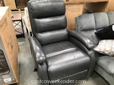 Kick back and relax on the Barcalounger Leather Recliner