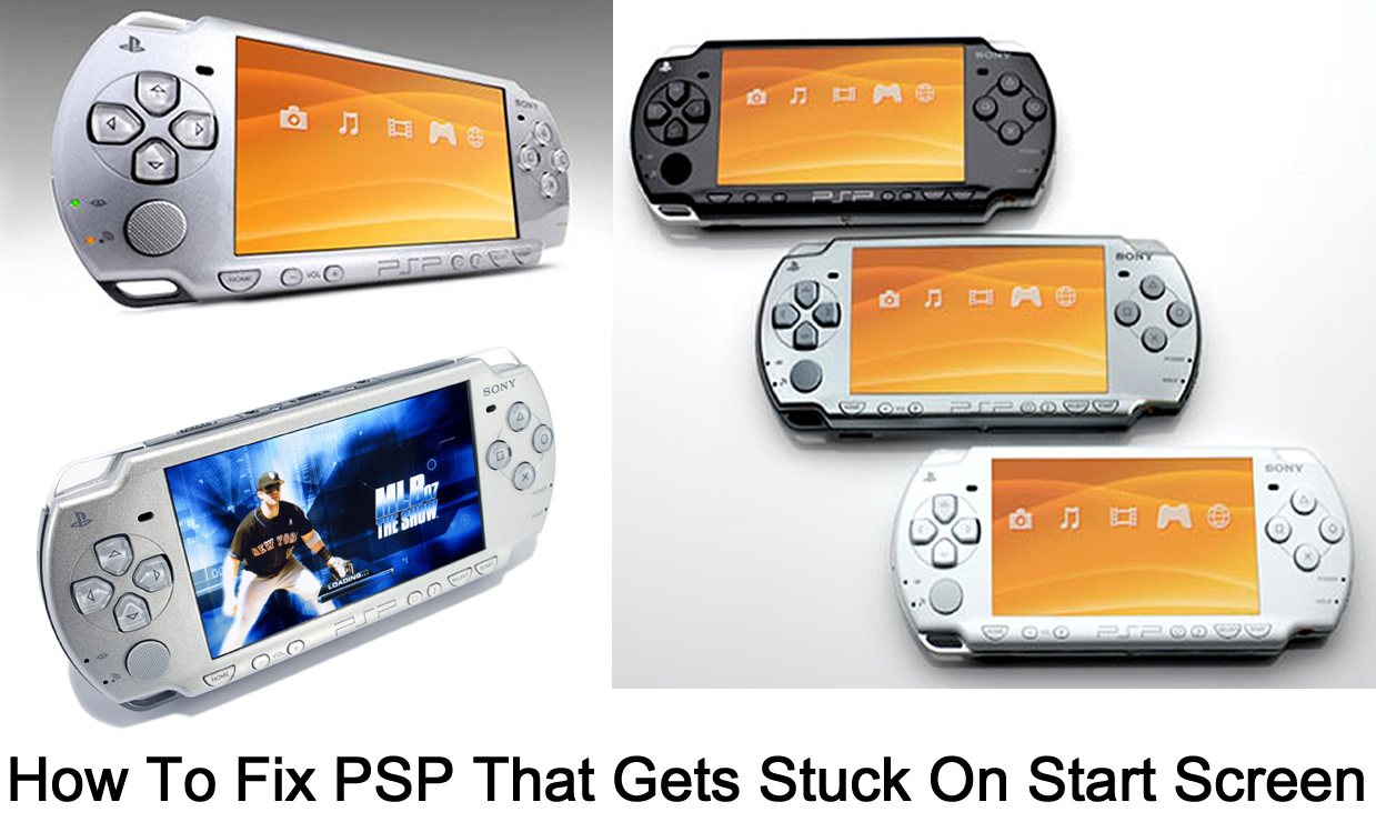 How To Fix PSP Stuck at PSP Logo Screen FITAMA