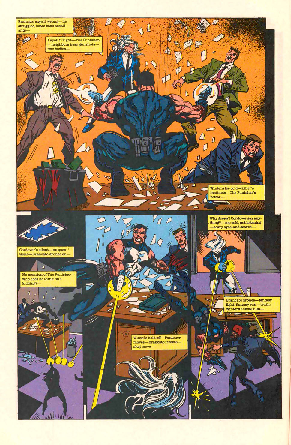 Read online The Punisher (1987) comic -  Issue #81 - Bodies of Evidence - 11