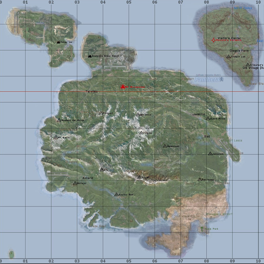 Arma 3 用の Panthera 島マップ アドオンがバージョン 3.1 に更新で動作が最適化 弱者の日記^^ Arma 3