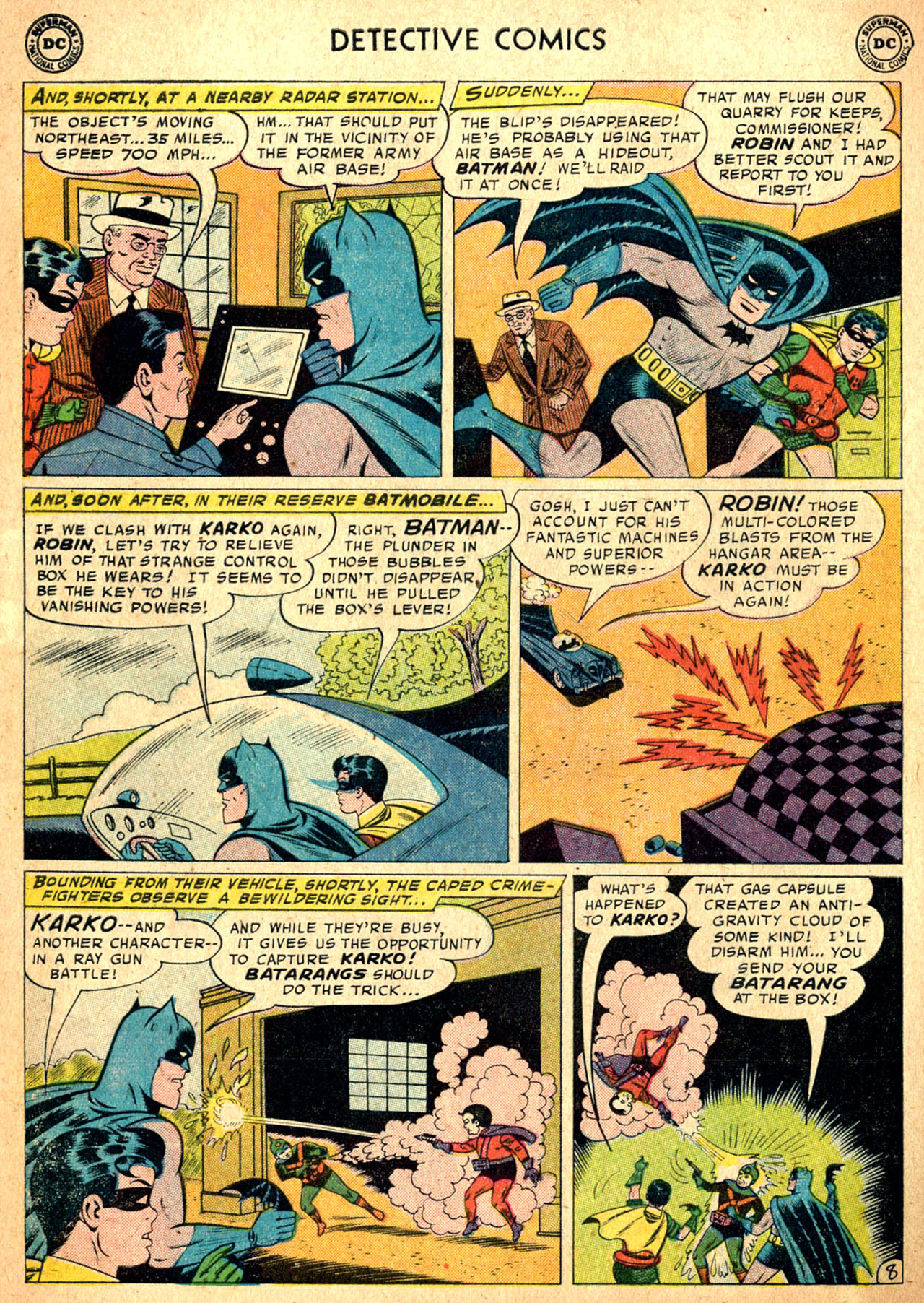 Read online Detective Comics (1937) comic -  Issue #257 - 10