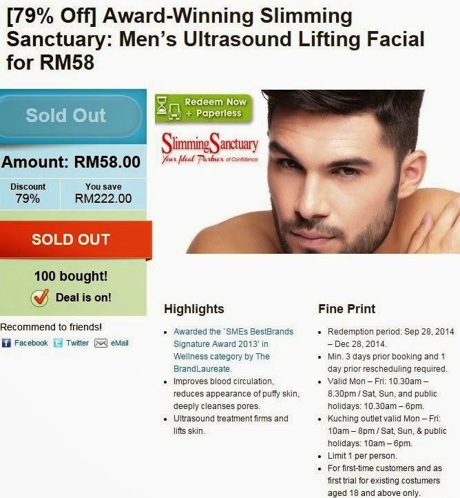 slimming sanctuary review facial)