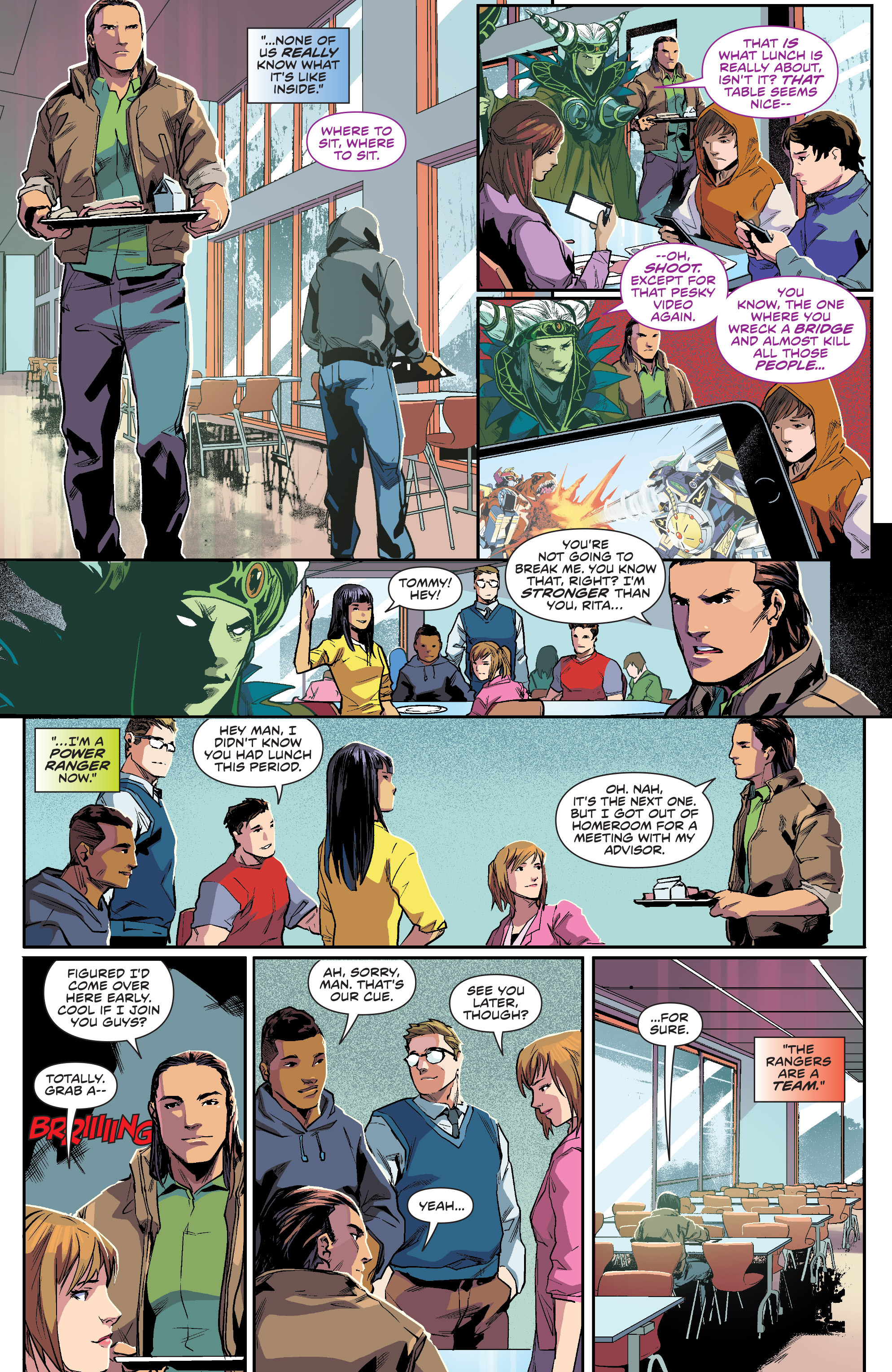 Mighty Morphin Power Rangers issue 1 - Page 12