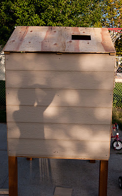 finished chicken coop