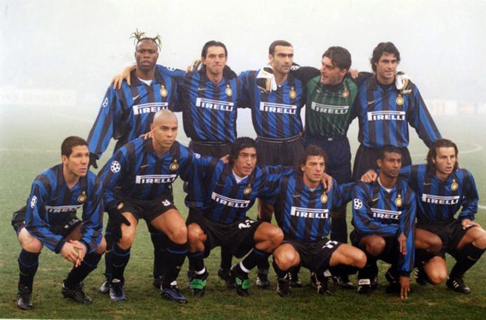Интернационале состав. Интер 1997/1998.