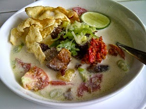 Resep Soto Betawi susu