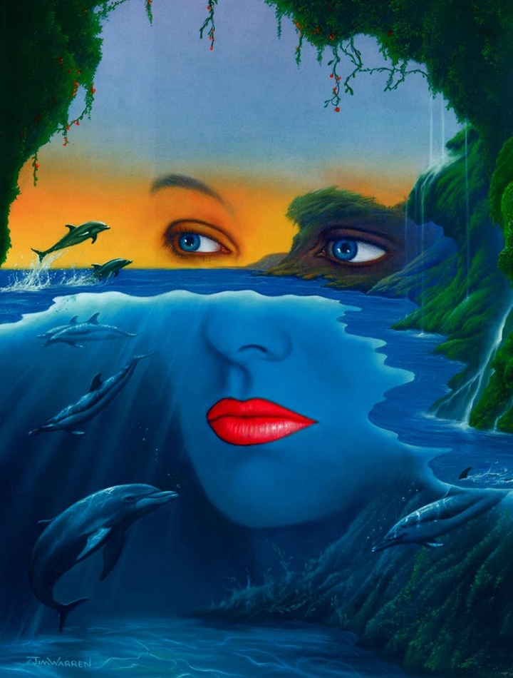 Jim Warren 1949 |  American Fantasy and Surrealist painter