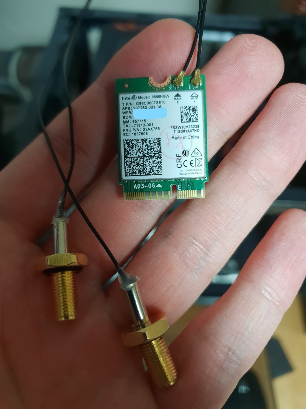 좋아 일단 해보자: 데스크탑 메인보드에 AC 9560 모듈 설치 GIGABYTE B360M AORUS Gaming 3 CNVi 좋아 일단 해보자: 데스크탑 메인보드에 Ac 9560 모듈 설치 Gigabyte B360M Aorus Gaming 3 Cnvi