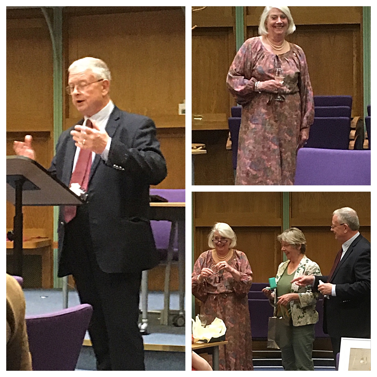 Lyon Clerk's Retirement Presentation