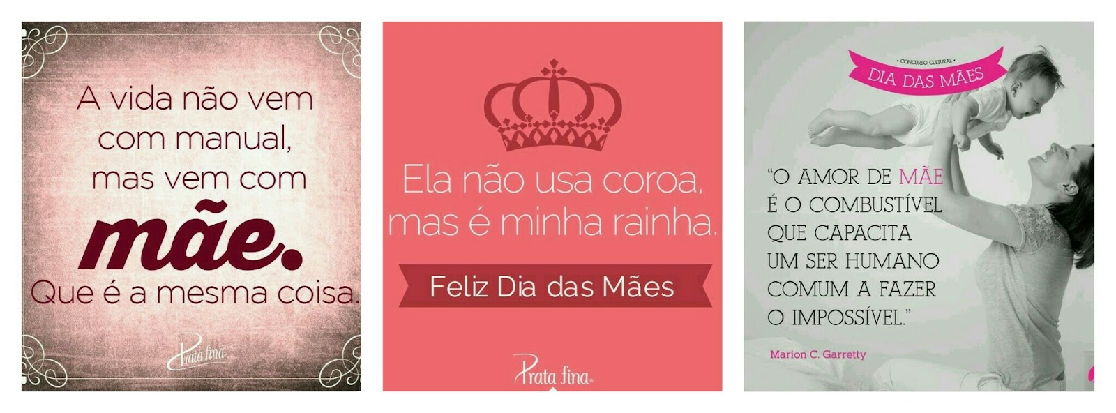 Artesanía Bijuterias Por Dalila Gomes 12 Frases Para O Dia Das Mães