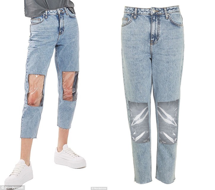 The internet is baffled with Topshop’s clear plastic jeans - TheHive.Asia