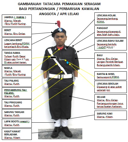 17+ Uniform Kadet Polis Untuk Guru