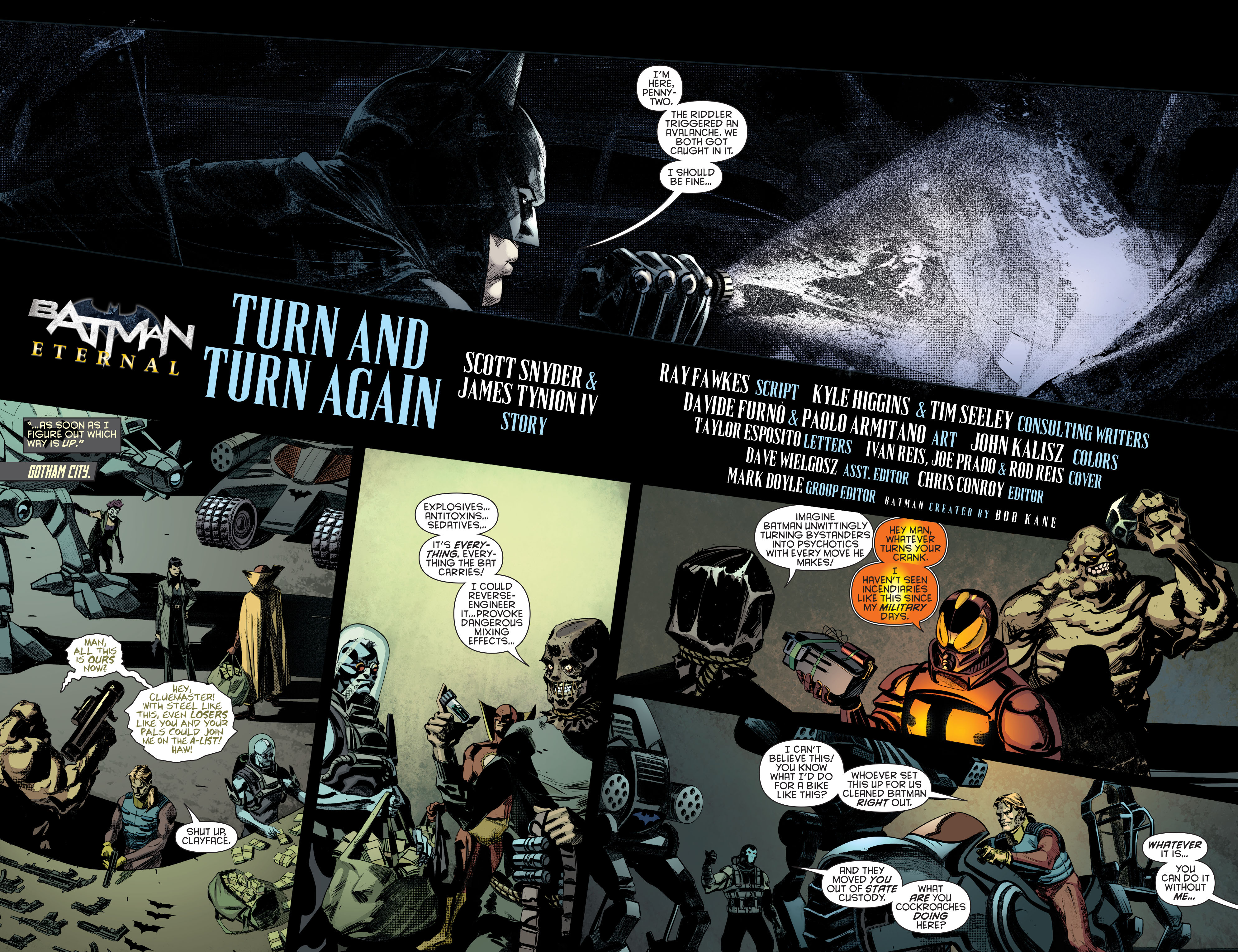 Read online Batman Eternal comic -  Issue #40 - 3