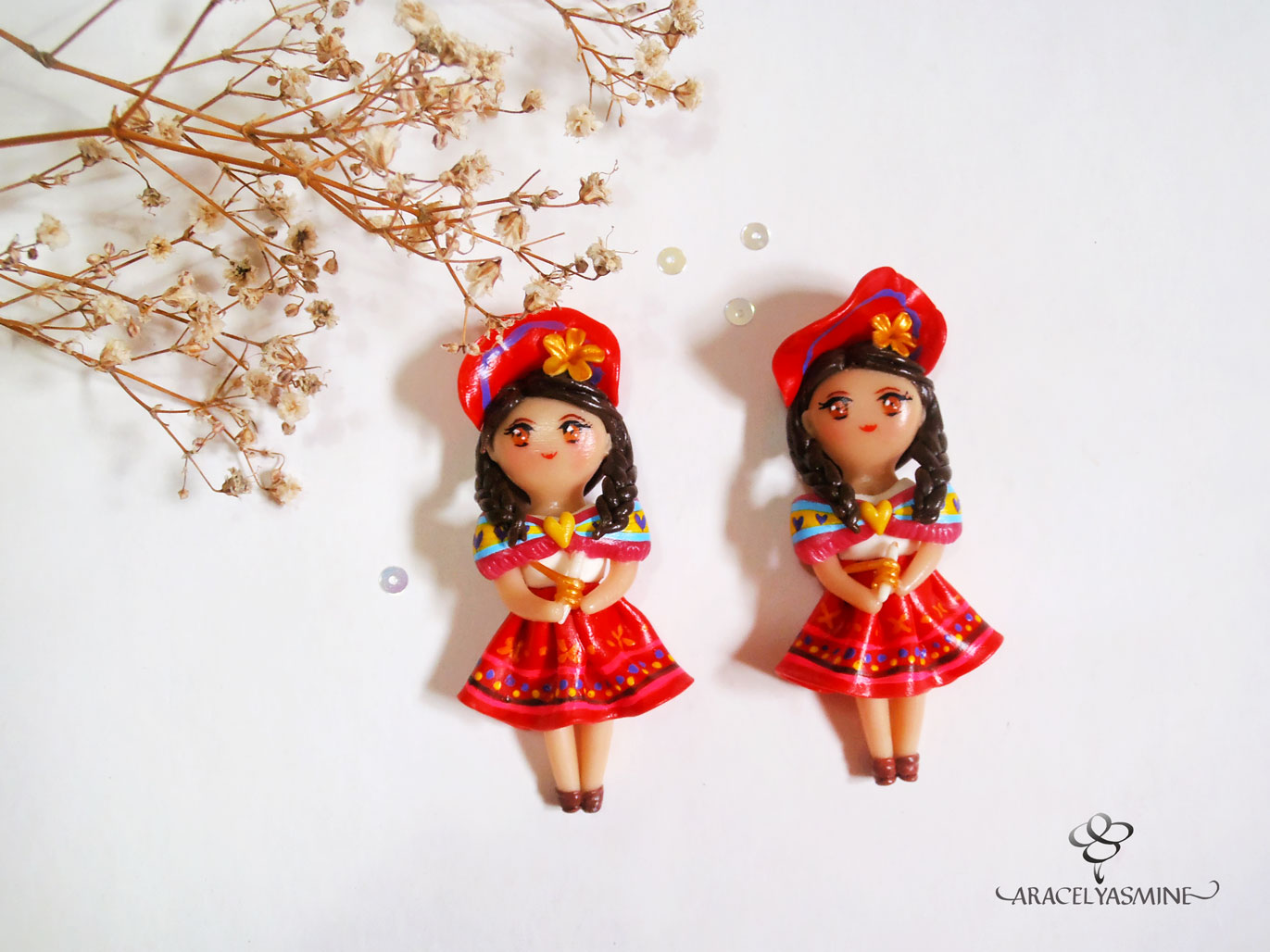 muñecas en porcelana