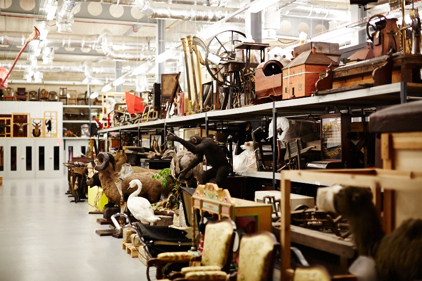 Secret Lives of Objects Store tours at Leeds Museums Discovery Centre